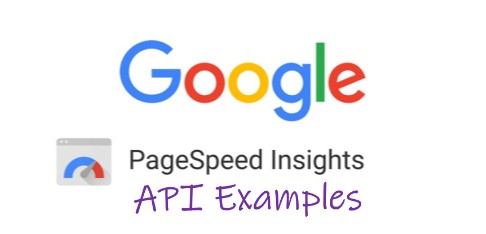 Google PageSpeed API Examples